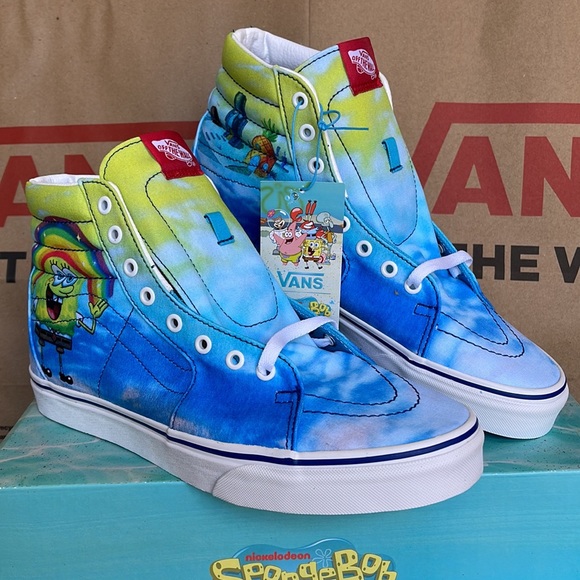 Vans Men’s Sk8-Hi SpongeBob Imagination - Picture 5 of 16